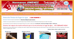 Desktop Screenshot of detecciondefugasdeagua.com